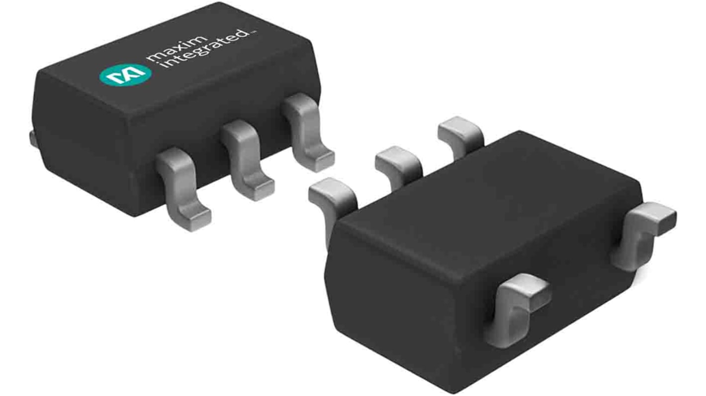 MAX4122EUK+T Maxim Integrated, Operational Amplifier, Op Amps, 5MHz 10 kHz, 2.7 → 6.5 V, 5-Pin SOT-23