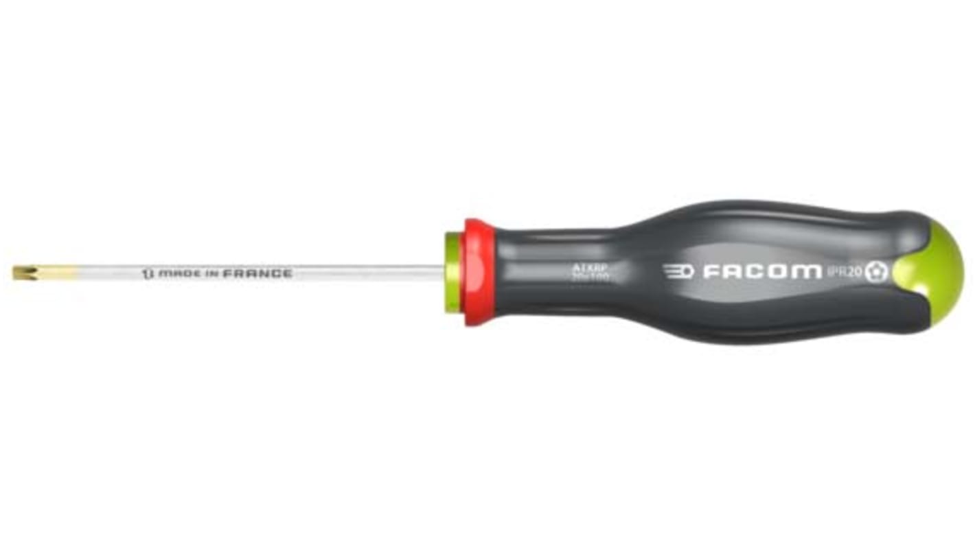 Facom Torx PLUS  Screwdriver, T10 Tip, 100 mm Blade, 184 mm Overall