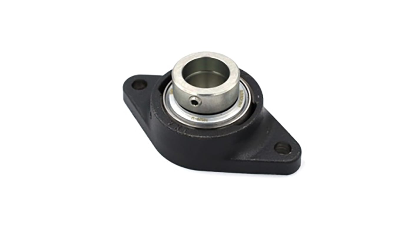 2 Hole Flange Bearing Unit, TCJT30-XL-N, 30mm ID