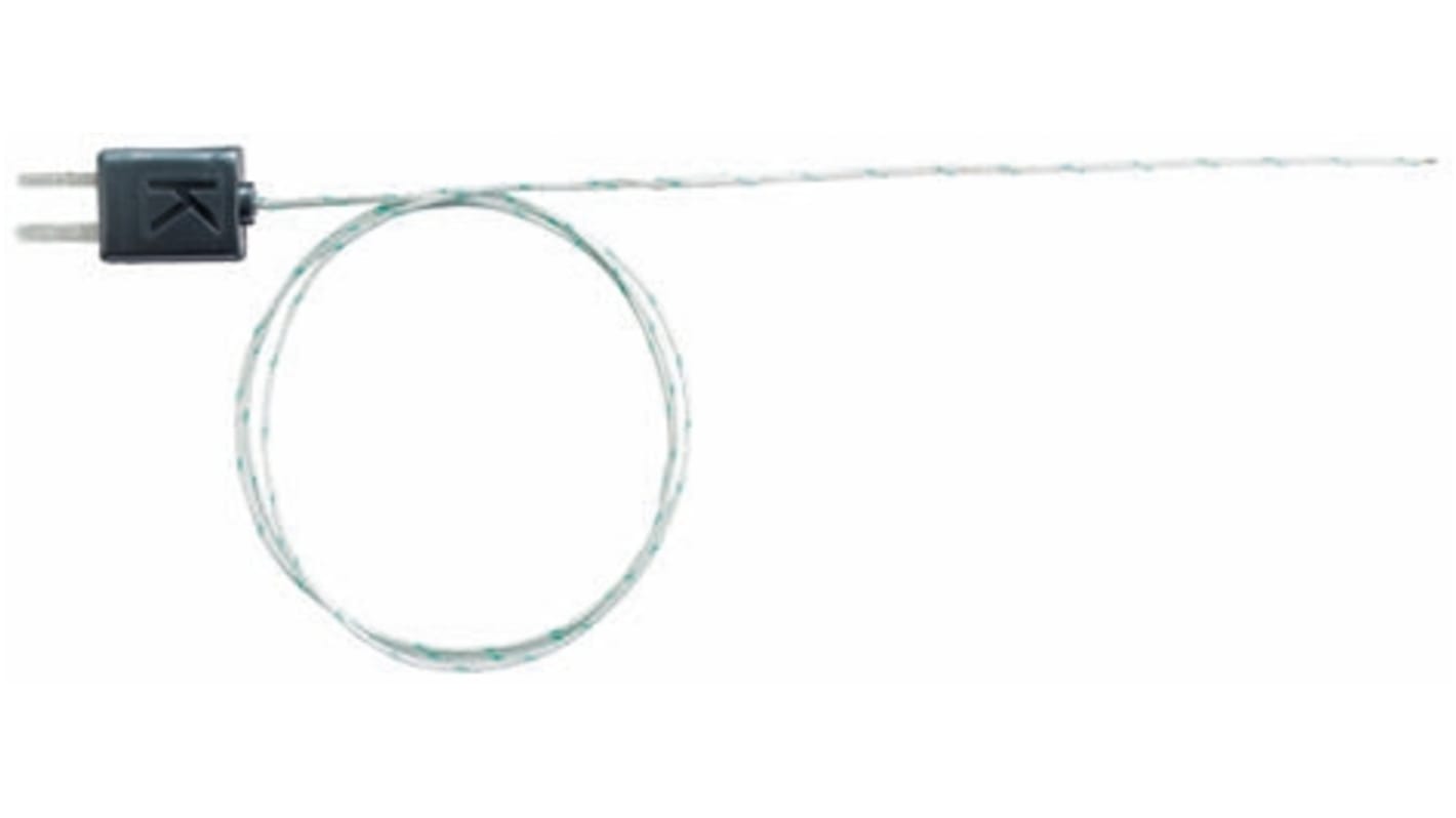 Testo K Type K Thermocouple Temperature Probe, 1.5m Length, 1.5mm Diameter, +400 °C Max