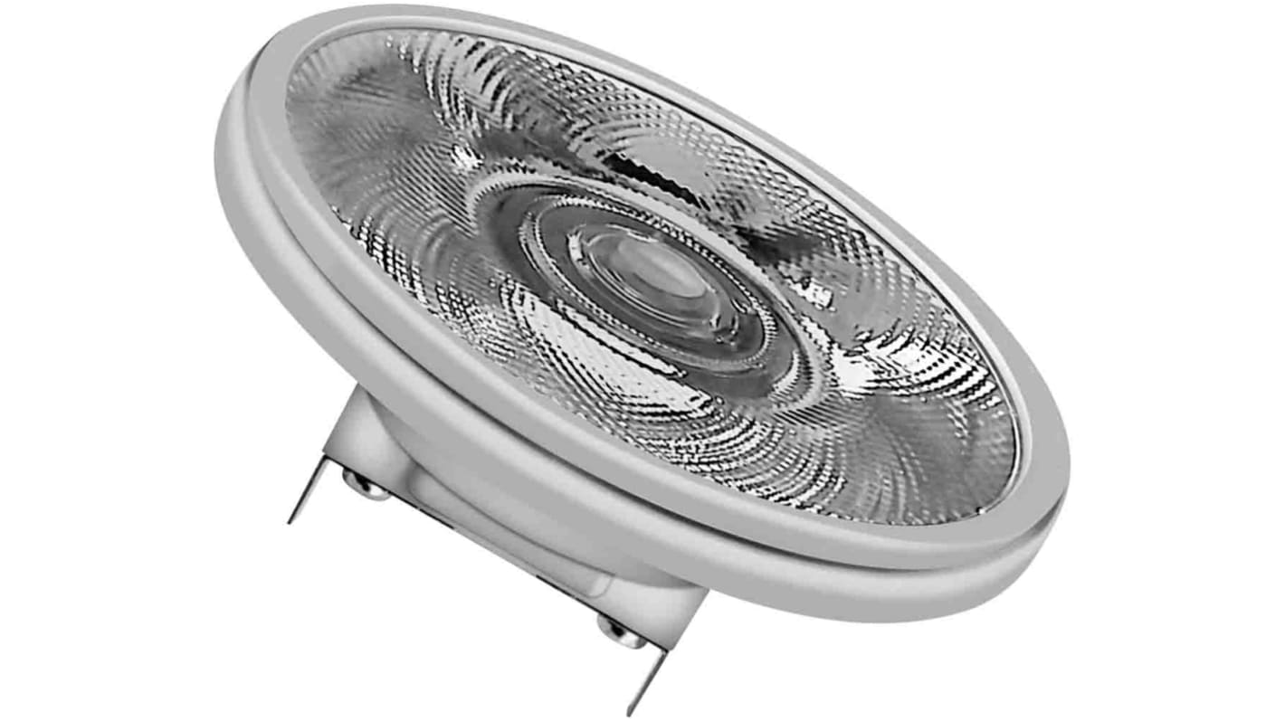 Lámpara LED reflectora Osram, AR111, 12 V, 15 W, casquillo G53, regulable, Blanco Frío, 4000K, 850 lm, 40000h