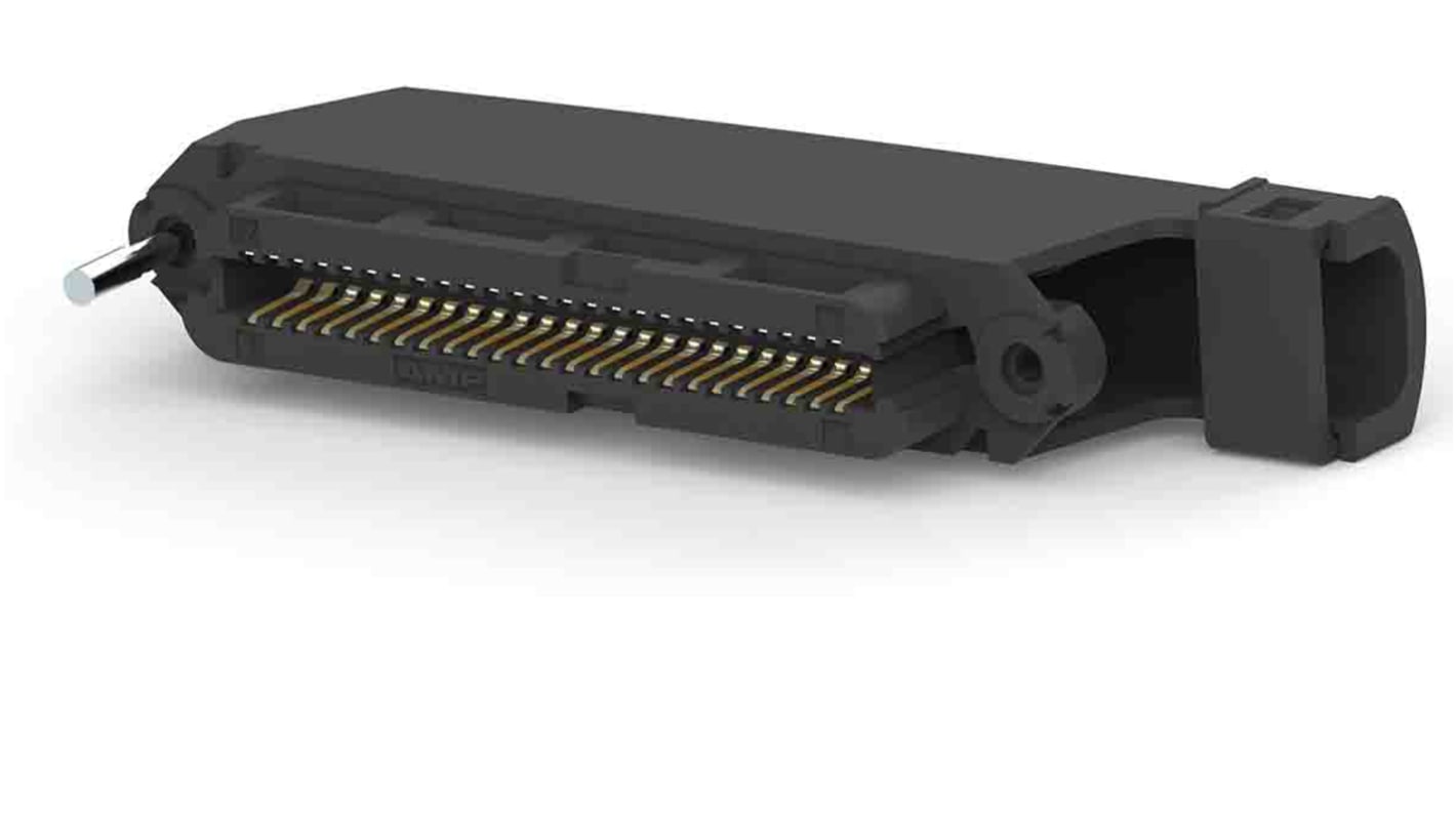 Connettore IDC TE Connectivity Femmina, 50 vie, 2 file, passo 2.16mm, Montaggio su cavo