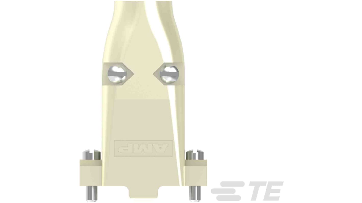 TE Connectivity AMPLIMITE Series Zinc D Sub Backshell, 9 Way