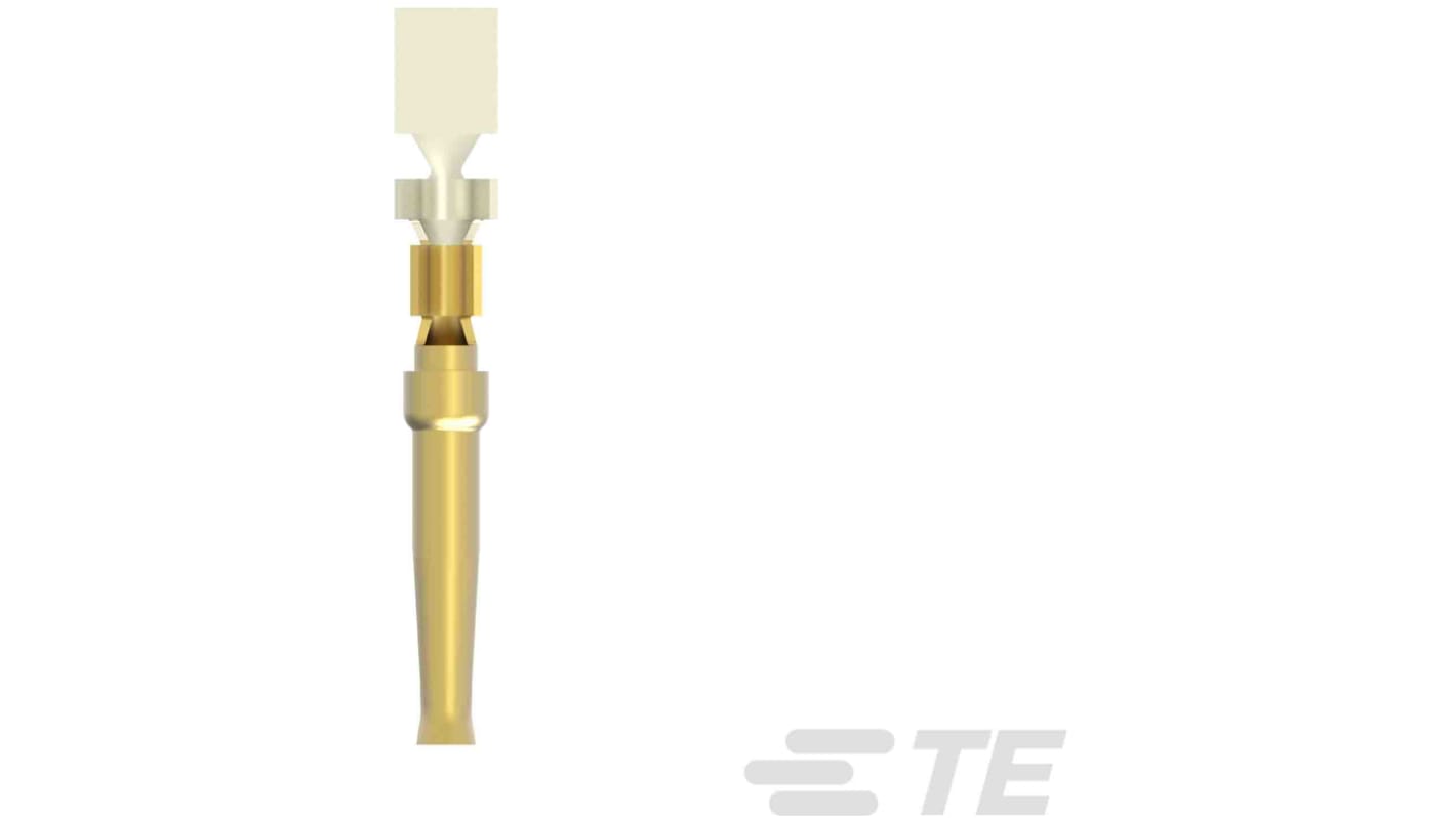 TE Connectivity AMPLIMITE HD-20 Sub-D Steckverbinderkontakt, Buchse, Crimpanschluss, Phosphor Bronze, Gold, 24→