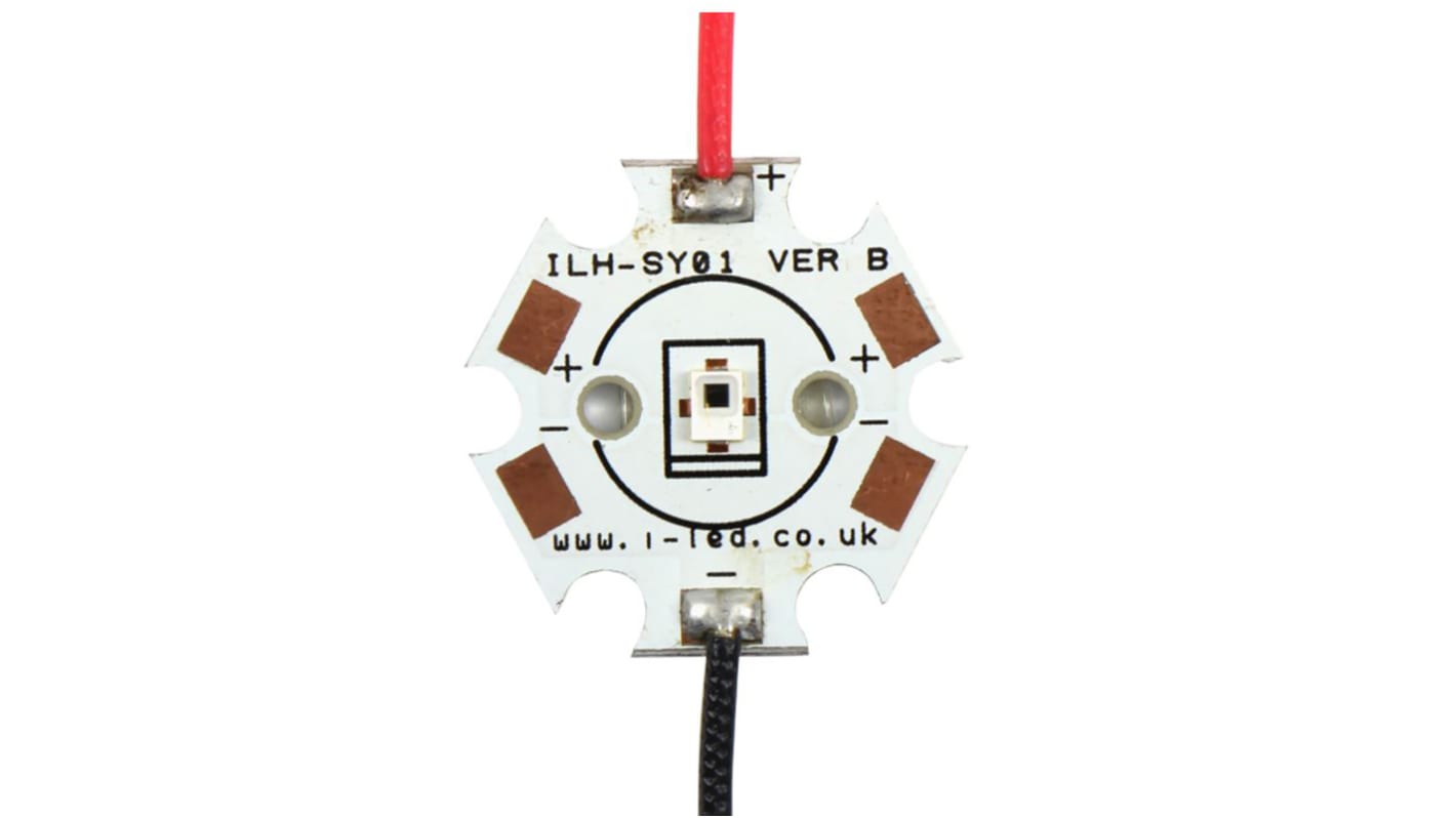 Intelligent LED Solutions 850nm 赤外線発光ダイオード (20 x 20 x 2.2mm)