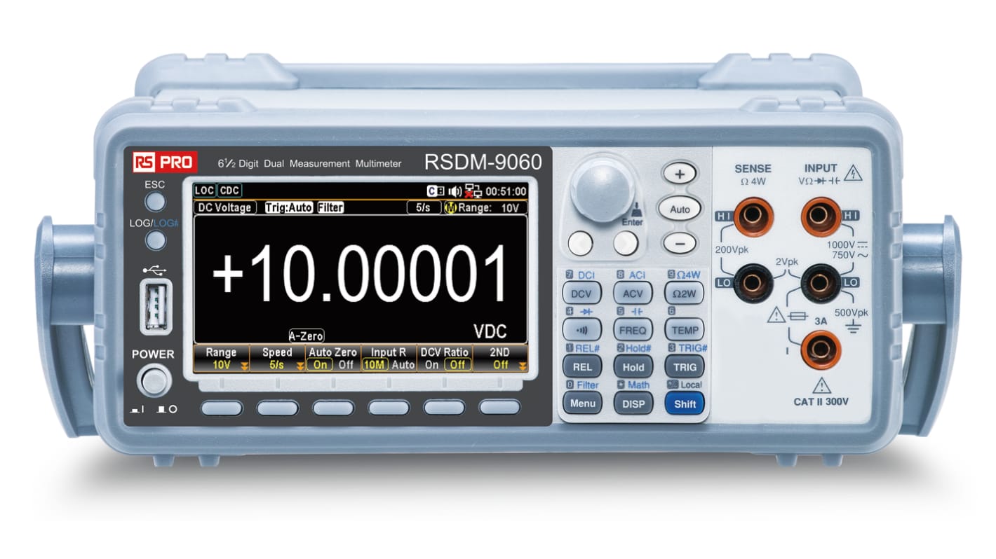 RS PRO RSDM-9060 Multiméter (Asztali)