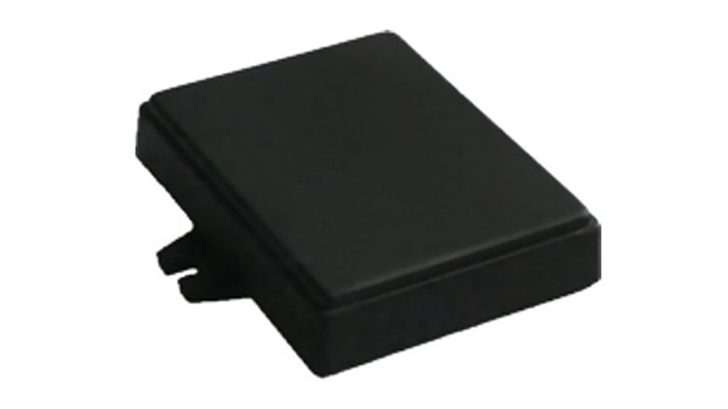RS PRO Black ABS Enclosure, IP54, Flanged, 76.45 x 77.85 x 18.15mm