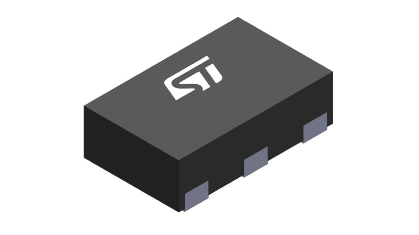 STMicroelectronics HSP051-4M5, Quad-Element Uni-Directional TVS Diode, 5-Pin μDFN