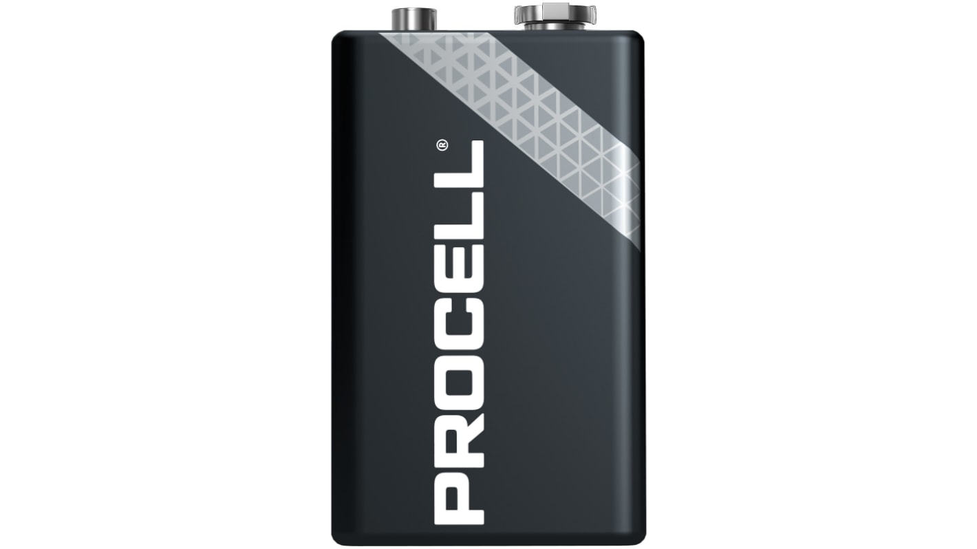 9V 電池 Duracell Procell アルカリ乾電池 PP3