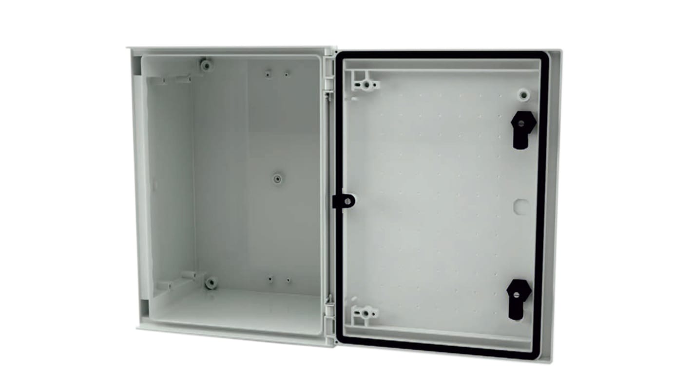 RS PRO Fibreglass Reinforced Polyester Wall Box, IP66, 400 mm x 300 mm x 200mm