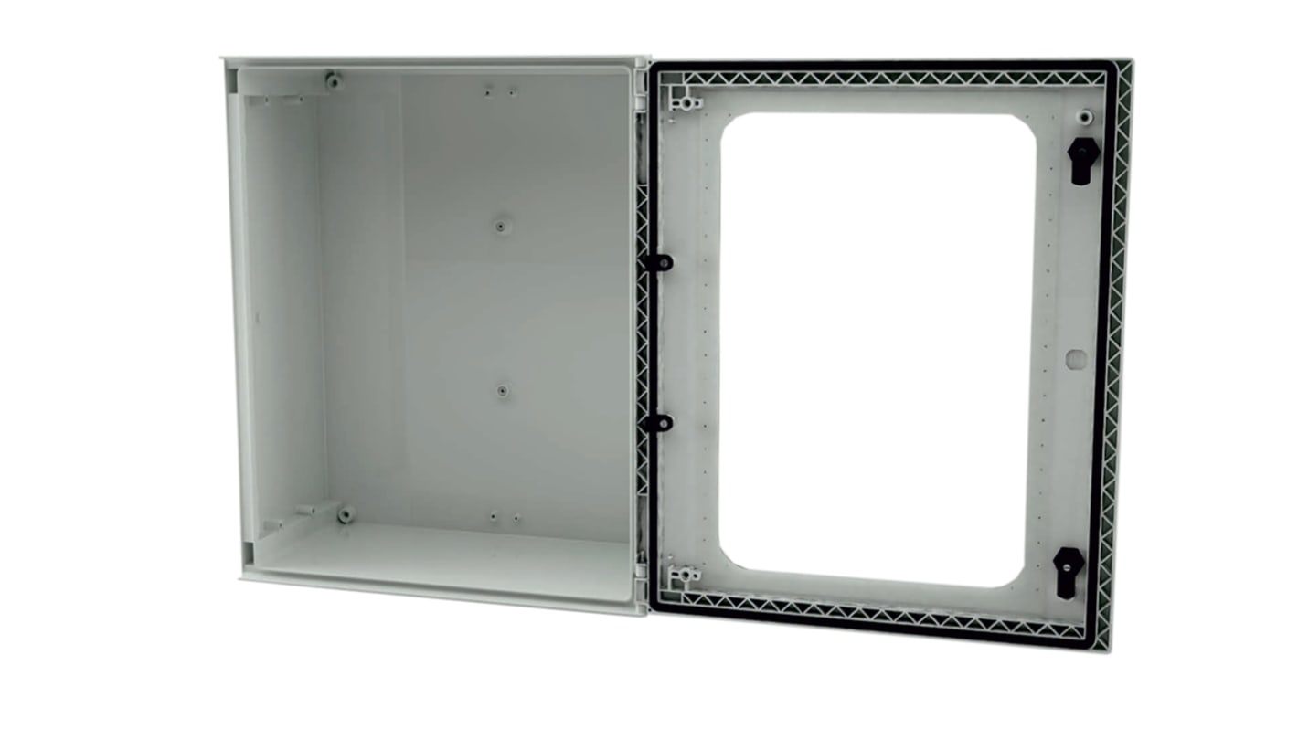 RS PRO Fibreglass Reinforced Polyester Wall Box, IP66, Viewing Window, 800 mm x 600 mm x 300mm