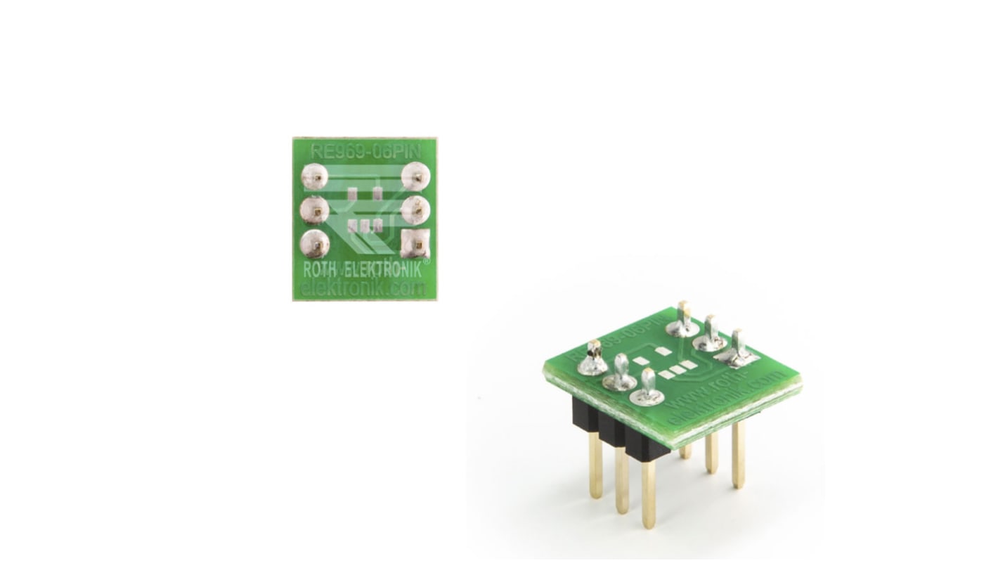 Multi Adapter Board RE969-06PIN oboustranná 12.4 x 11.1 x 1.5mm