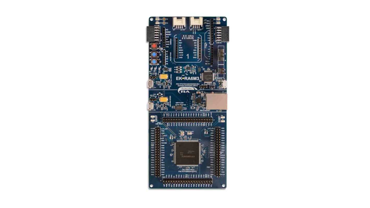 Placa de desarrollo de Renesas Electronics