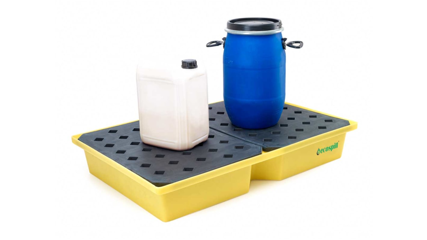 Bandeja para control de derrames Ecospill Ltd, capacidad 100 (Sump)L