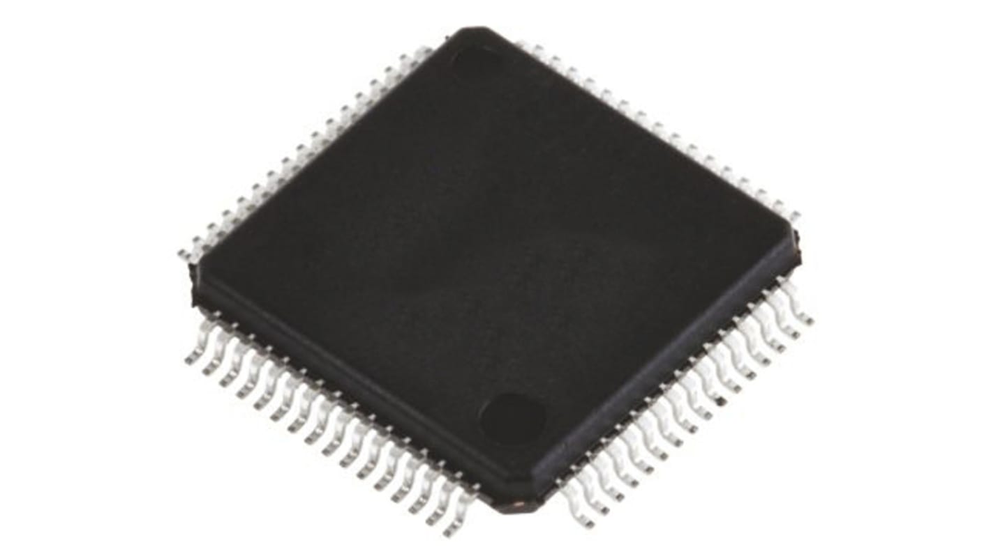 Microcontrolador Renesas Electronics R5F51118ADFM#3A, núcleo RX CPU de 32bit, RAM 64 kB, 32MHZ, LFQFP de 64 pines