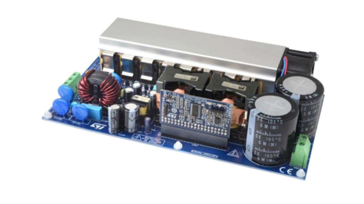 STMicroelectronics 2 kW Two-Channel Interleaved PFC Reference Design Based on the STNRGPF12 Digital Controller PFC