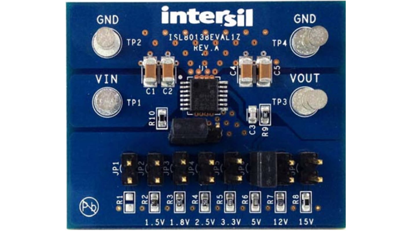 ISL80136EVAL1Z, Spændingsregulator