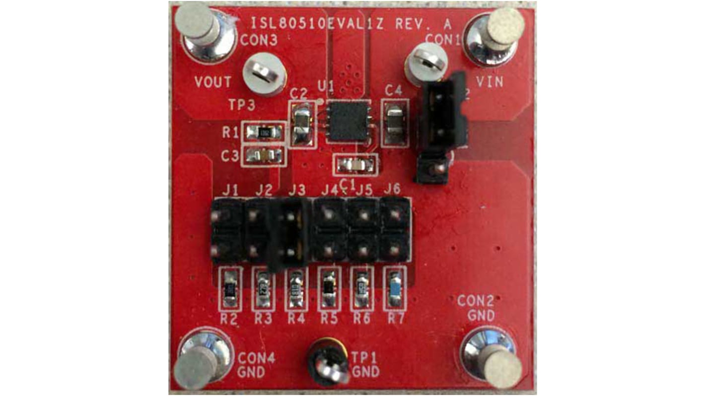 Renesas Electronics 電圧レギュレータ 低ドロップアウト電圧 5 V, ISL80510EVAL1Z