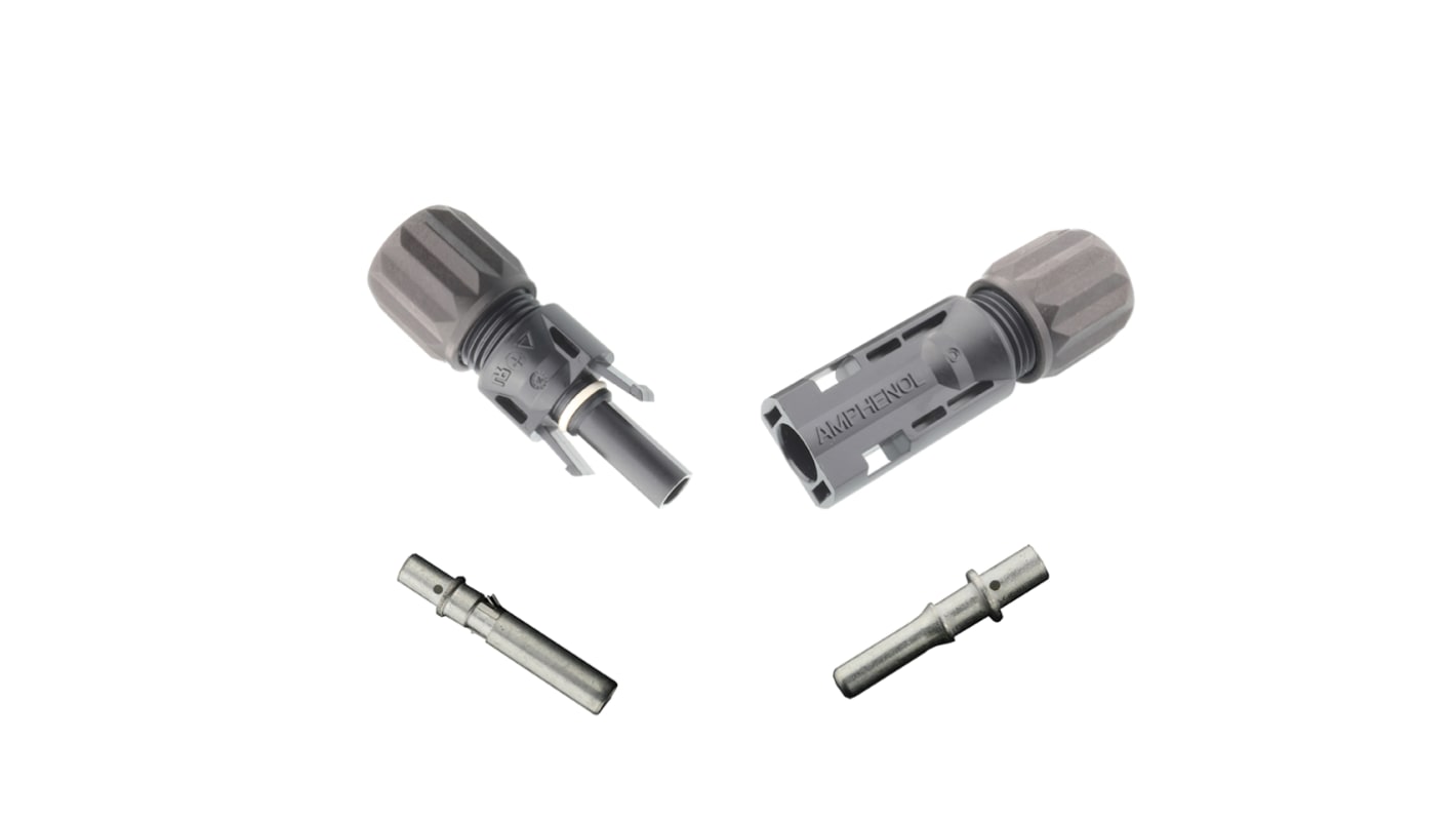 H4CMC4DI Amphenol Industrial H4 Series, Male, Cable Mount Solar