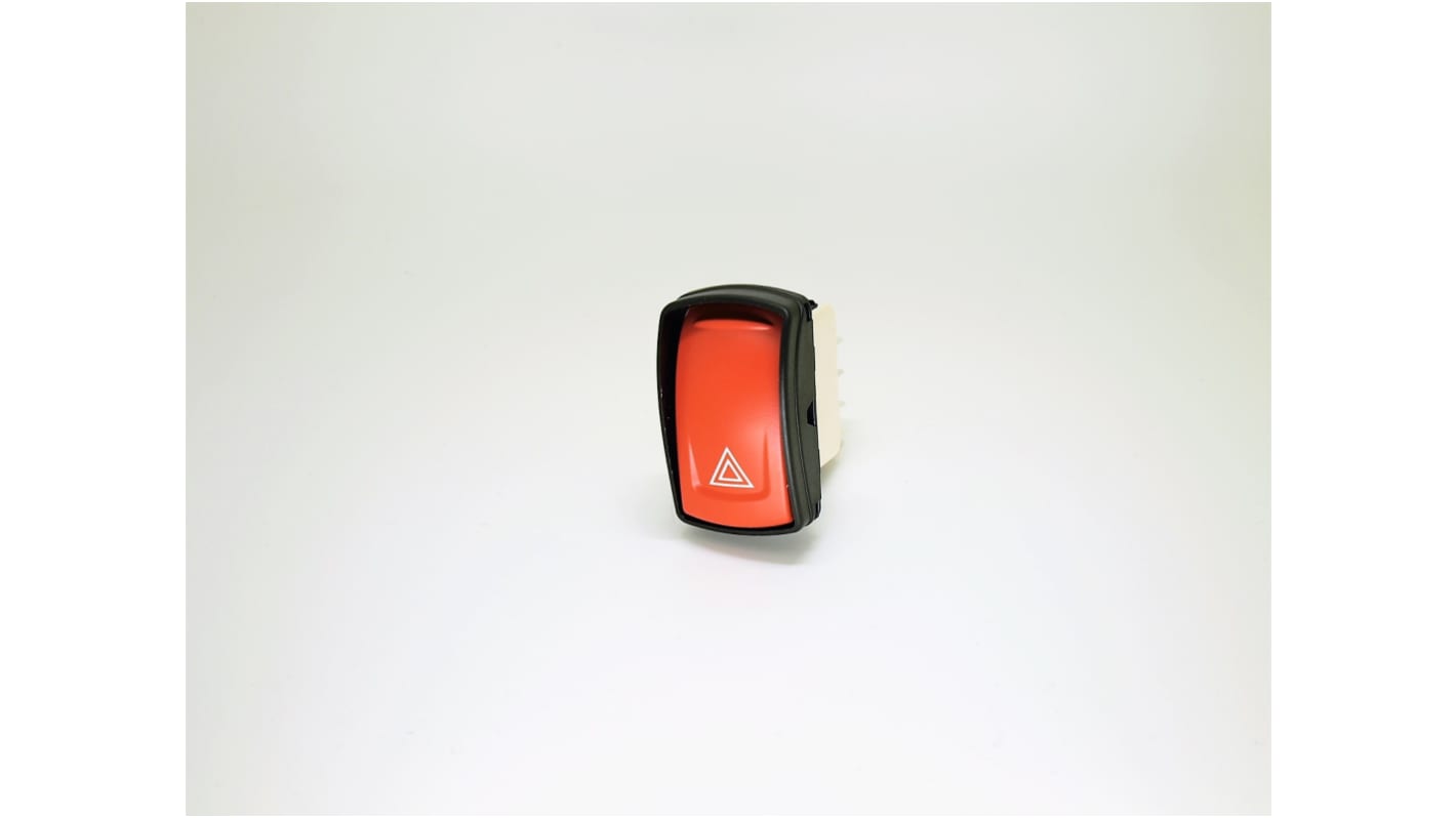 Interruptor de balancín, KH146AAZXDG26NXXXX13, Contacto DPDT, On-On, 5 A, Iluminado, Rojo, IP69K