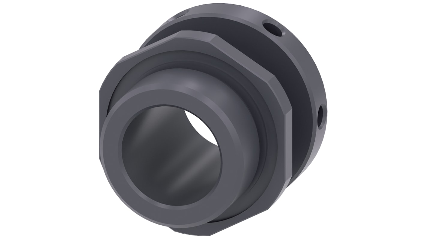 Siemens SIRIUS ACT Series Silver Metal Cable Gland, M25/M25 Thread, IP66, IP67, IP69 (IP69K)