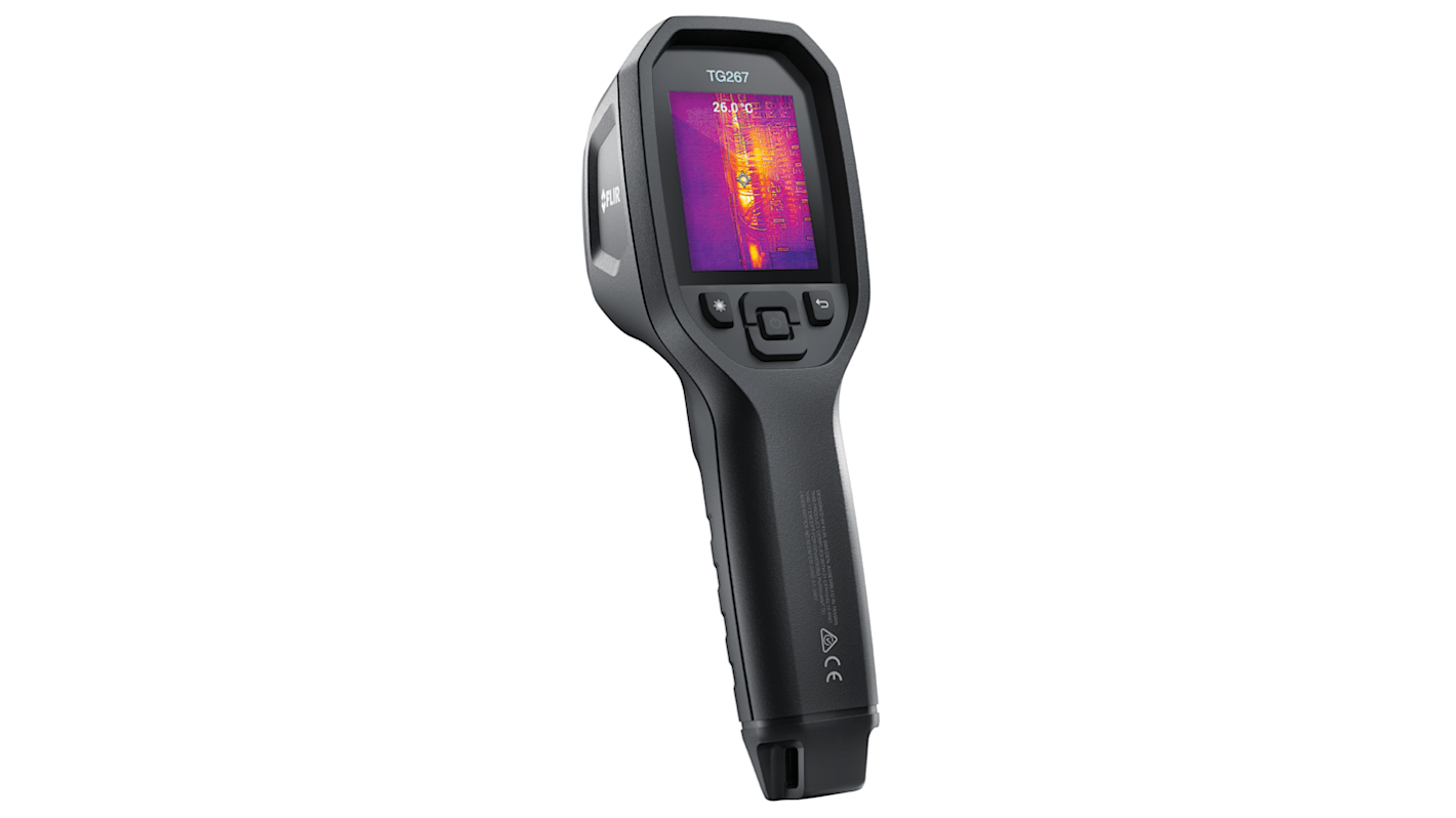 FLIR TG267 Bluetooth, USB 2.0 Thermal Imaging Camera, –25 → +380 °C, 160 x 120pixel Detector Resolution