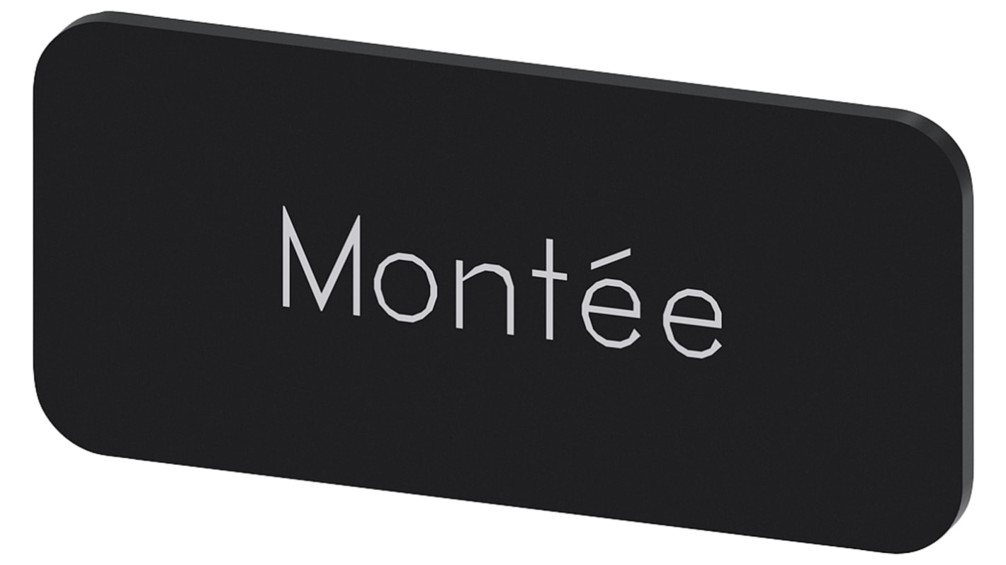 Siemens Labeling plate, Montée