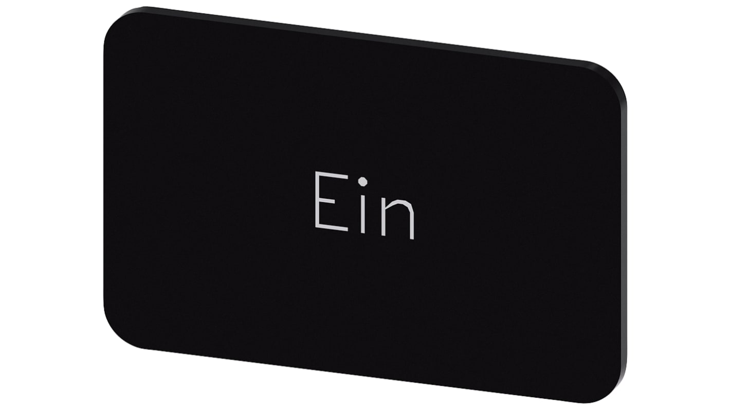3SU1900-0AD16-0AB0 | Siemens Labeling plate, Ein | RS