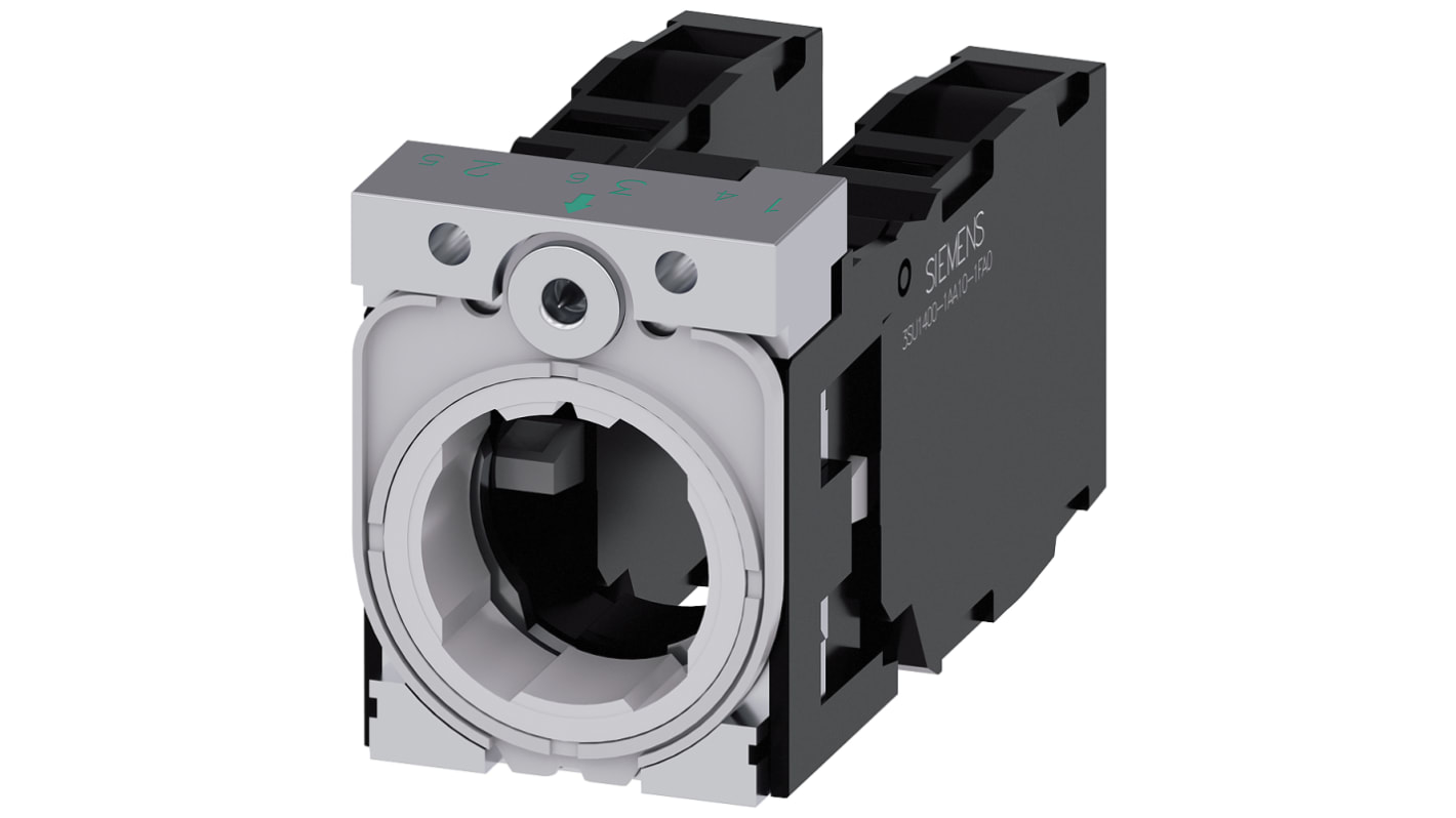 Siemens Kontaktblock und Halter, SIRIUS ACT -Serie , 5... 500 V, Schraubanschluss, Typ Kontaktblock