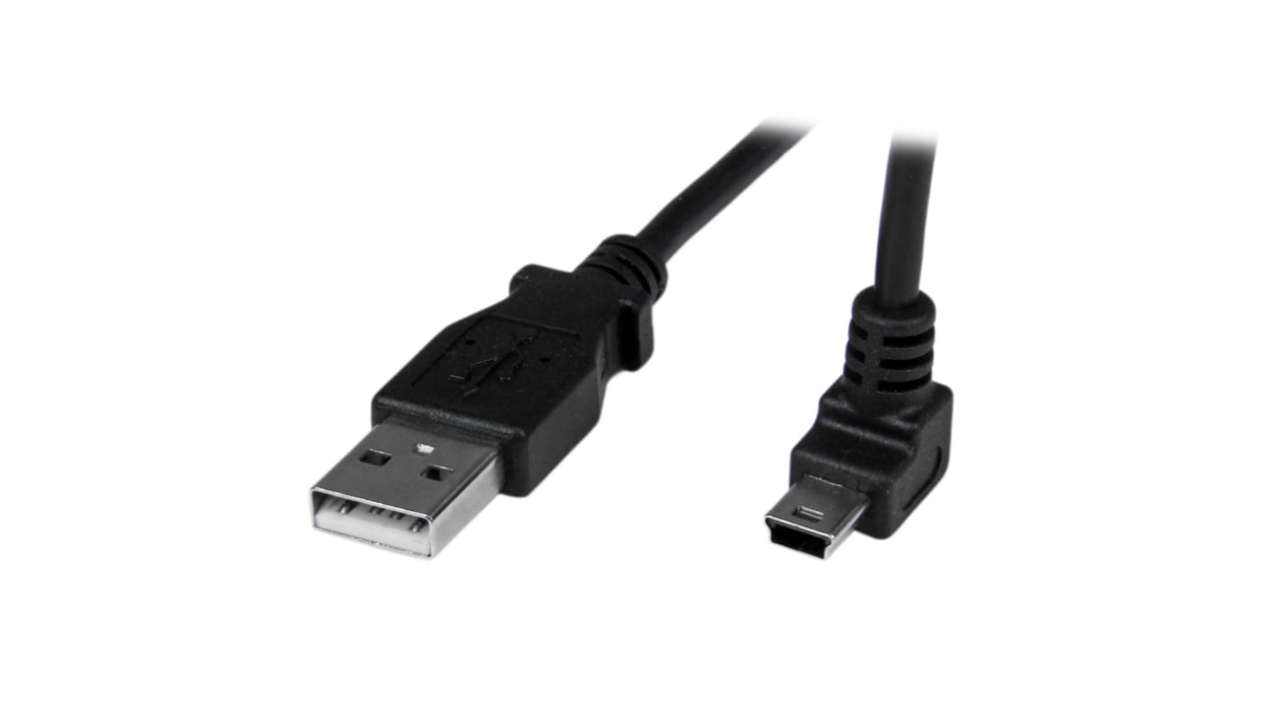 StarTech.com USB-Kabel, USBA / Mini-USB B, 1m USB 2.0 Schwarz