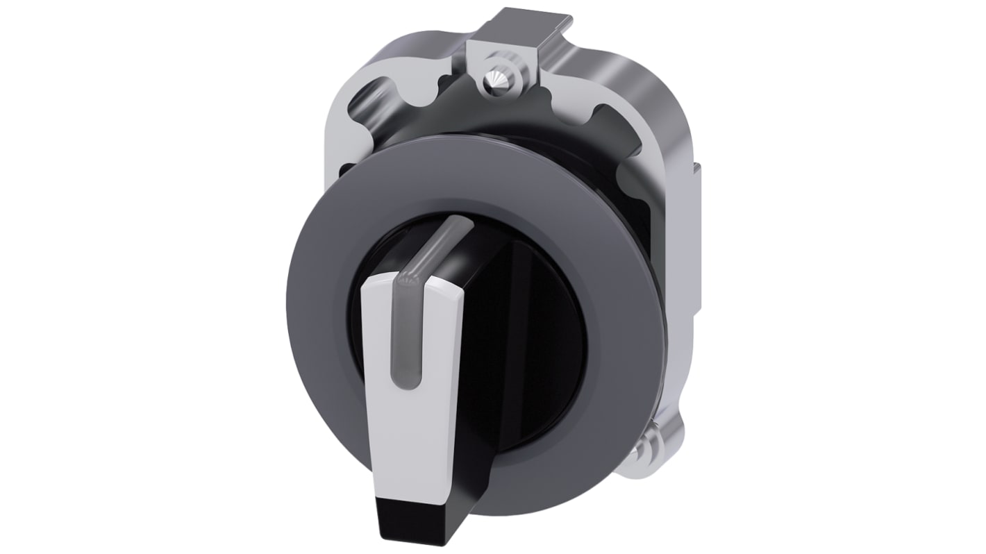 Siemens SIRIUS ACT Series 3 Position Selector Switch Head, 30mm Cutout