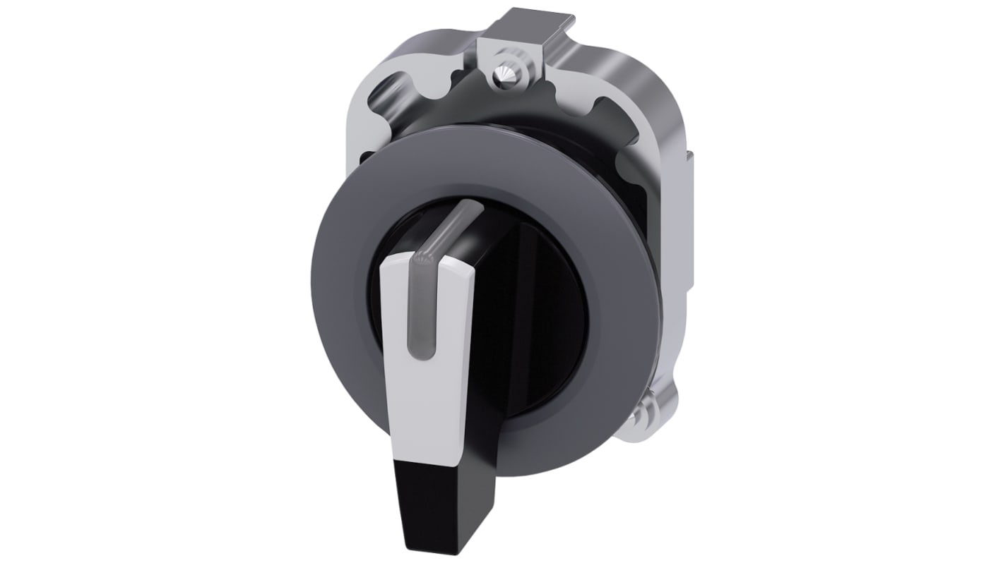 Siemens SIRIUS ACT Series 3 Position Selector Switch Head, 30mm Cutout