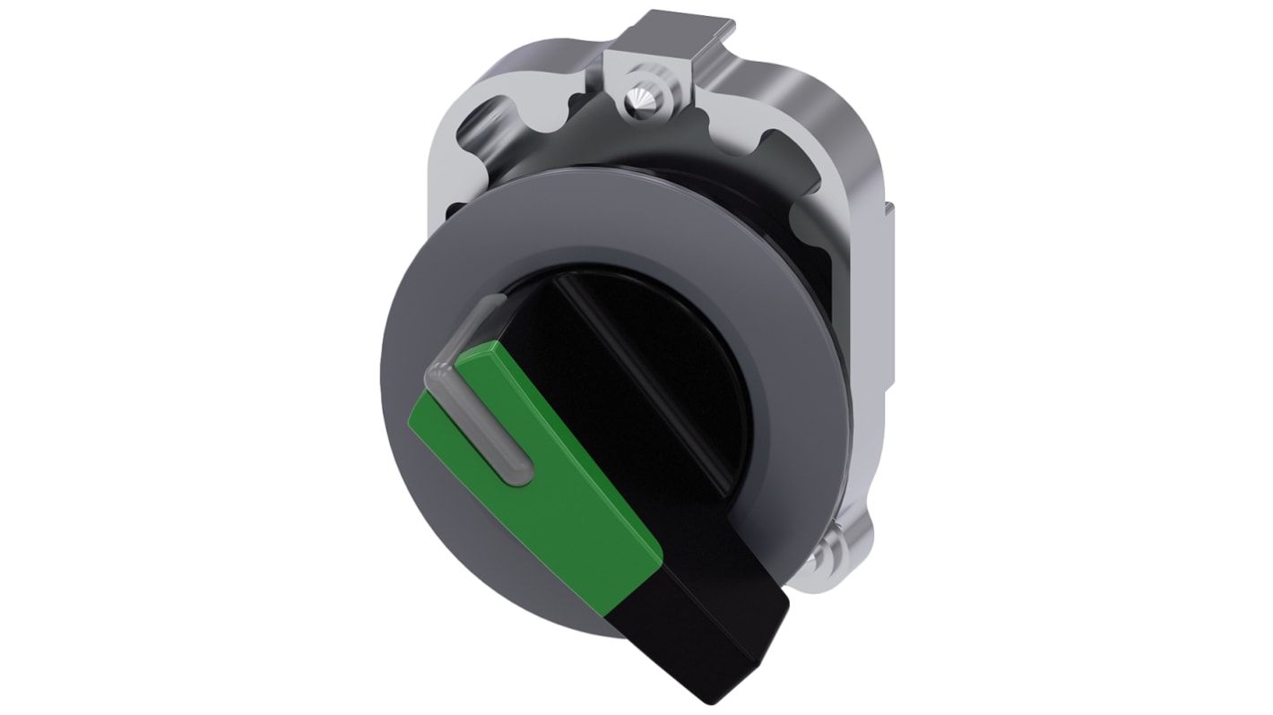 Siemens SIRIUS ACT Series 2 Position Selector Switch Head, 30mm Cutout