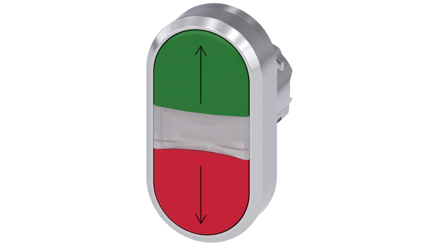 Siemens SIRIUS ACT Series Momentary Push Button Head, 22mm Cutout, IP66, IP67, IP69K