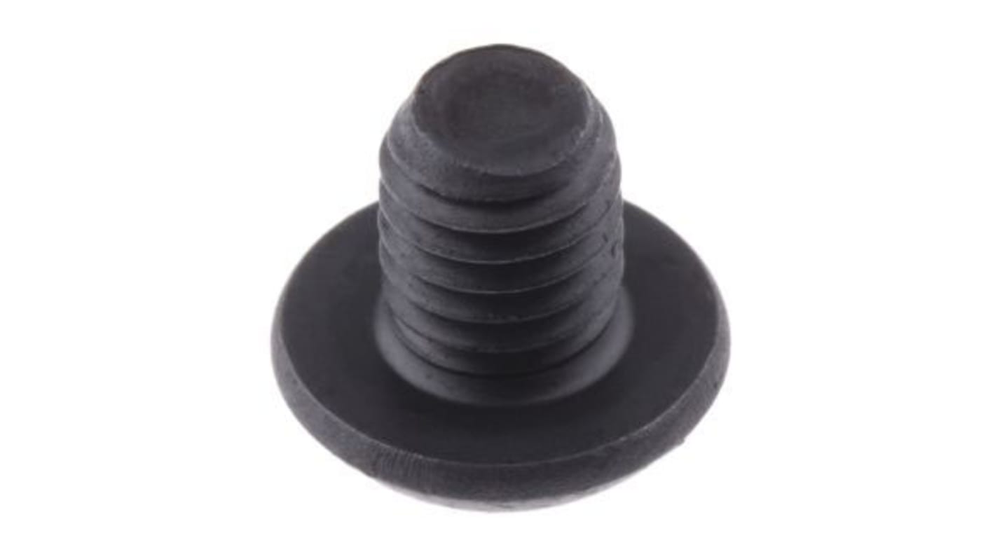 RS PRO Plain Steel Hex Socket Cap Screw, ISO 7380, M10 x 25mm