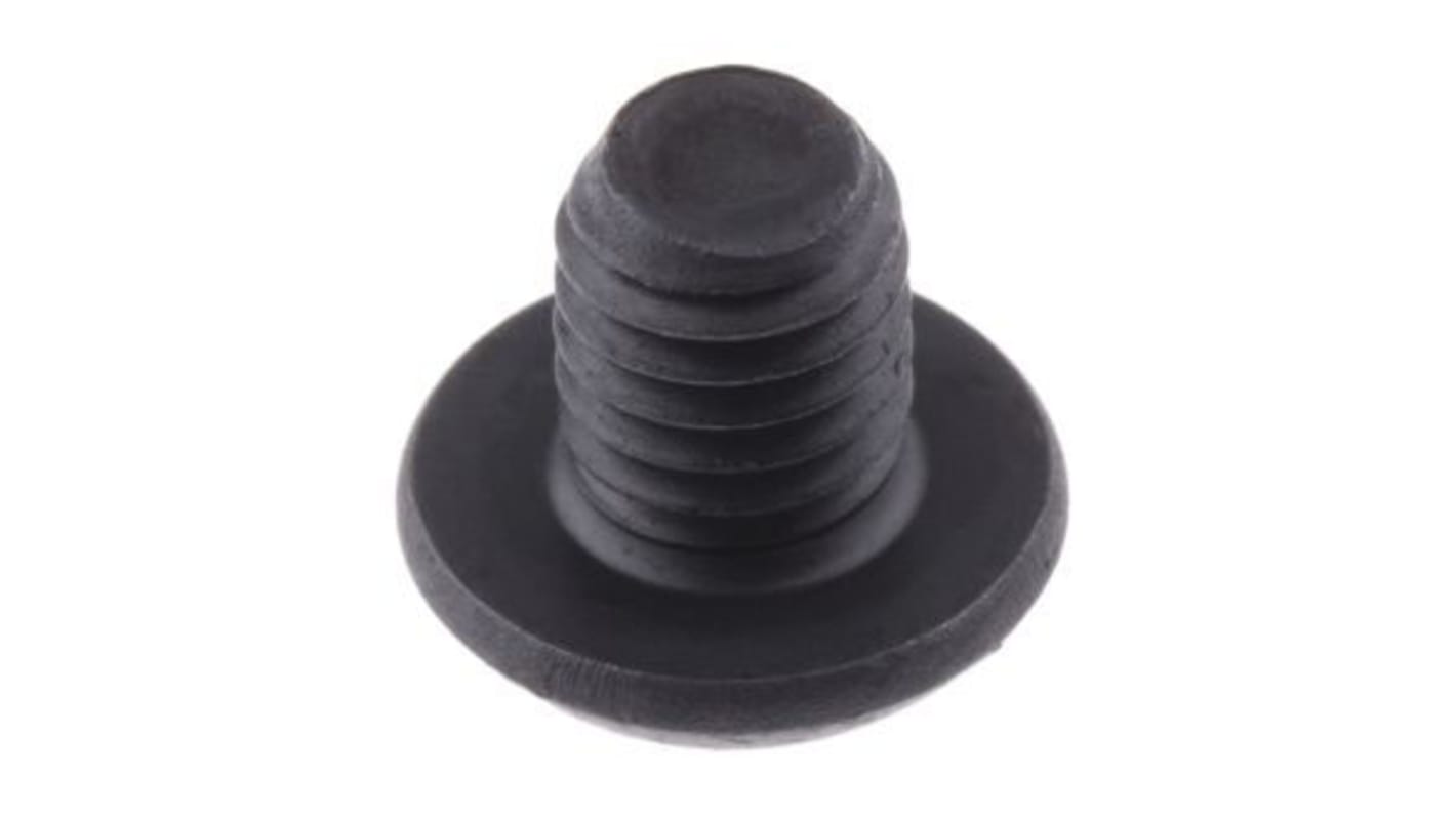 RS PRO Plain Steel Hex Socket Cap Screw, ISO 7380, M10 x 30mm