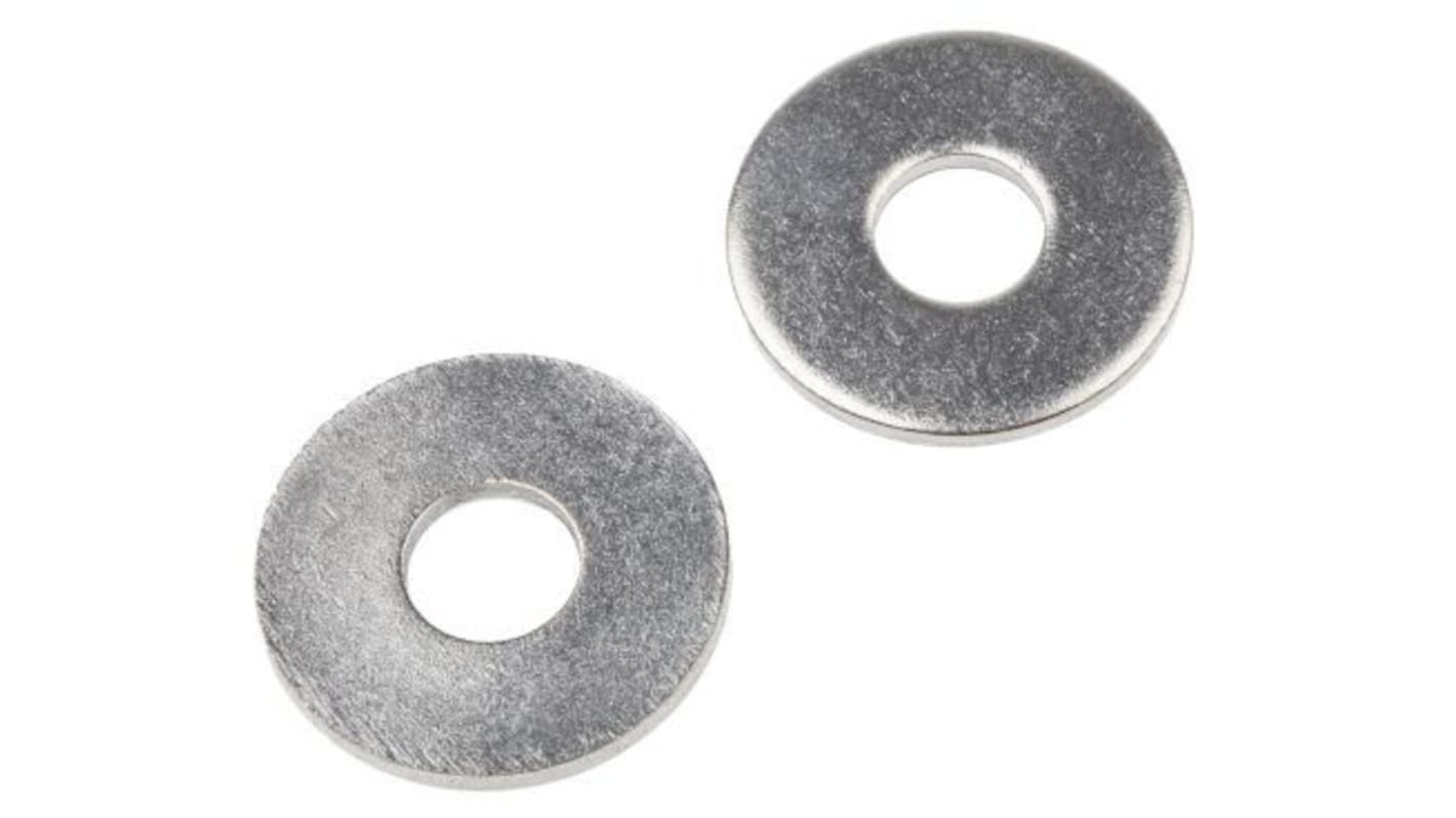 RS PRO Unterlegscheiben für M16 Schrauben Glatt A2 304 Flach-, 3mm x 17mm x 30mm, Edelstahl