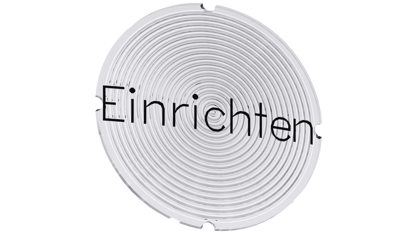 Siemens Insert label, Einrichten