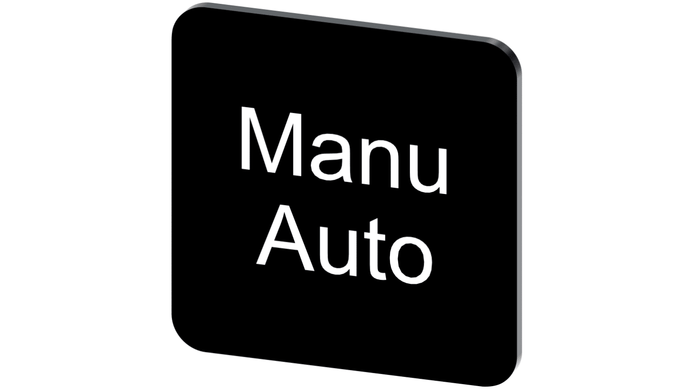 3SU1900-0AF16-0GT0 | Siemens Labeling plate, Manu - Auto | RS