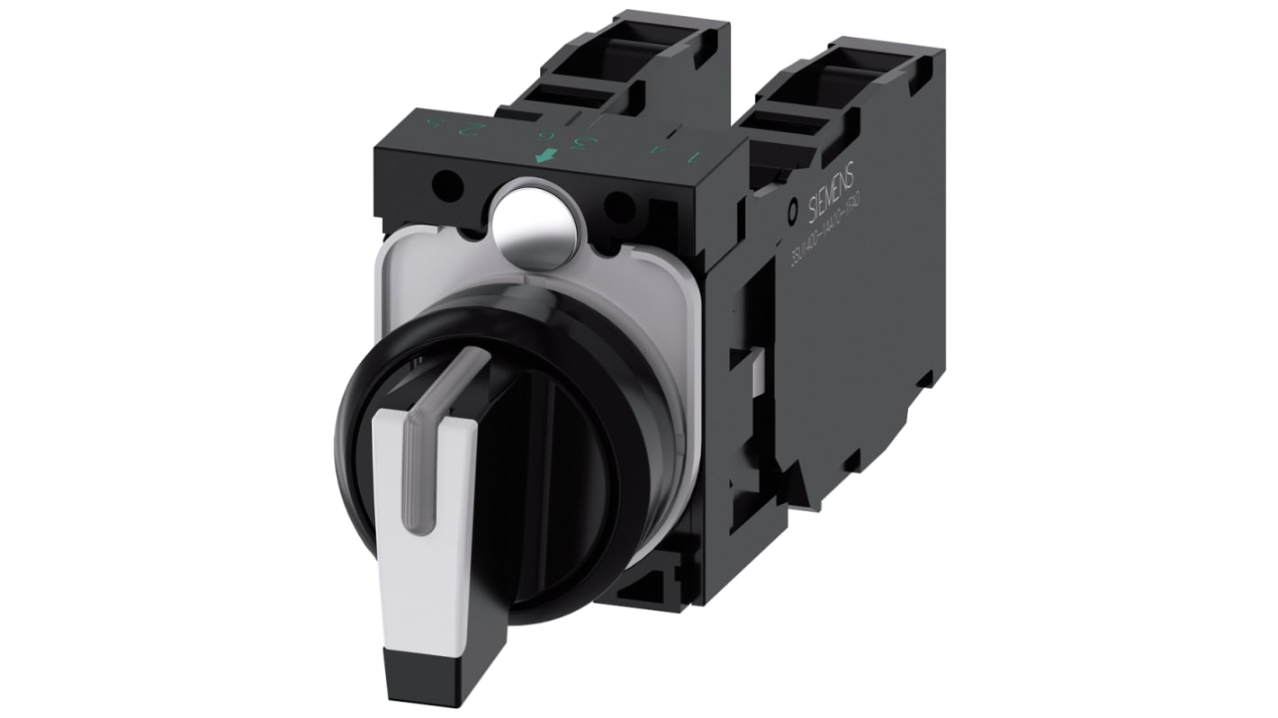 Siemens Selector Switch -, Illuminated 3 Positions