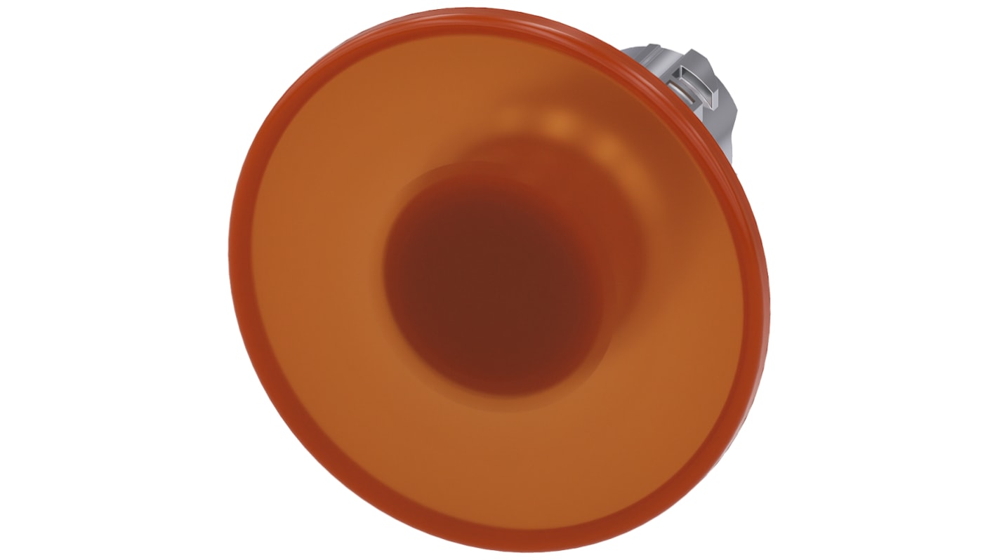 Siemens SIRIUS ACT Series Amber Momentary Push Button Head, 22mm Cutout, IP66, IP67, IP69K