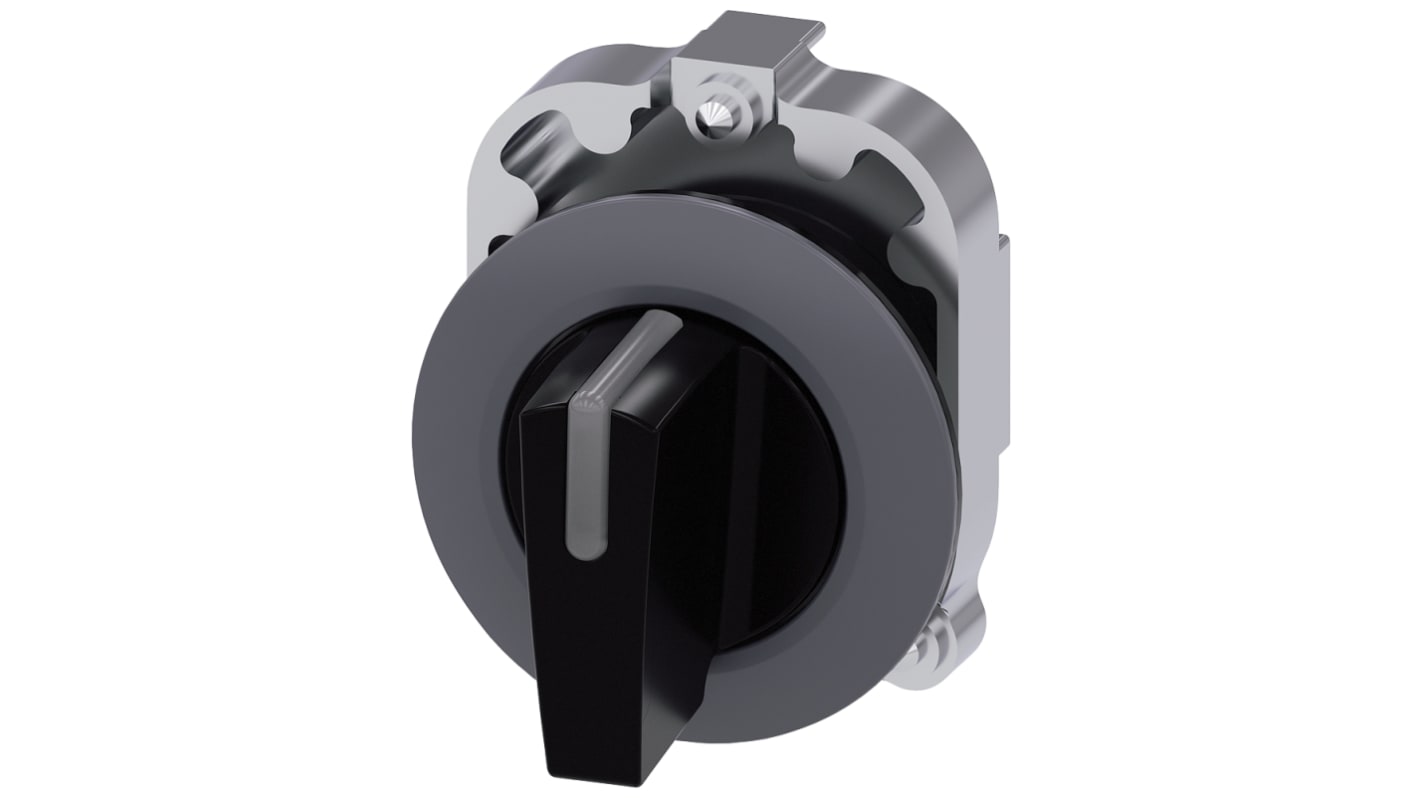 Siemens SIRIUS ACT Series 3 Position Selector Switch Head, 30mm Cutout