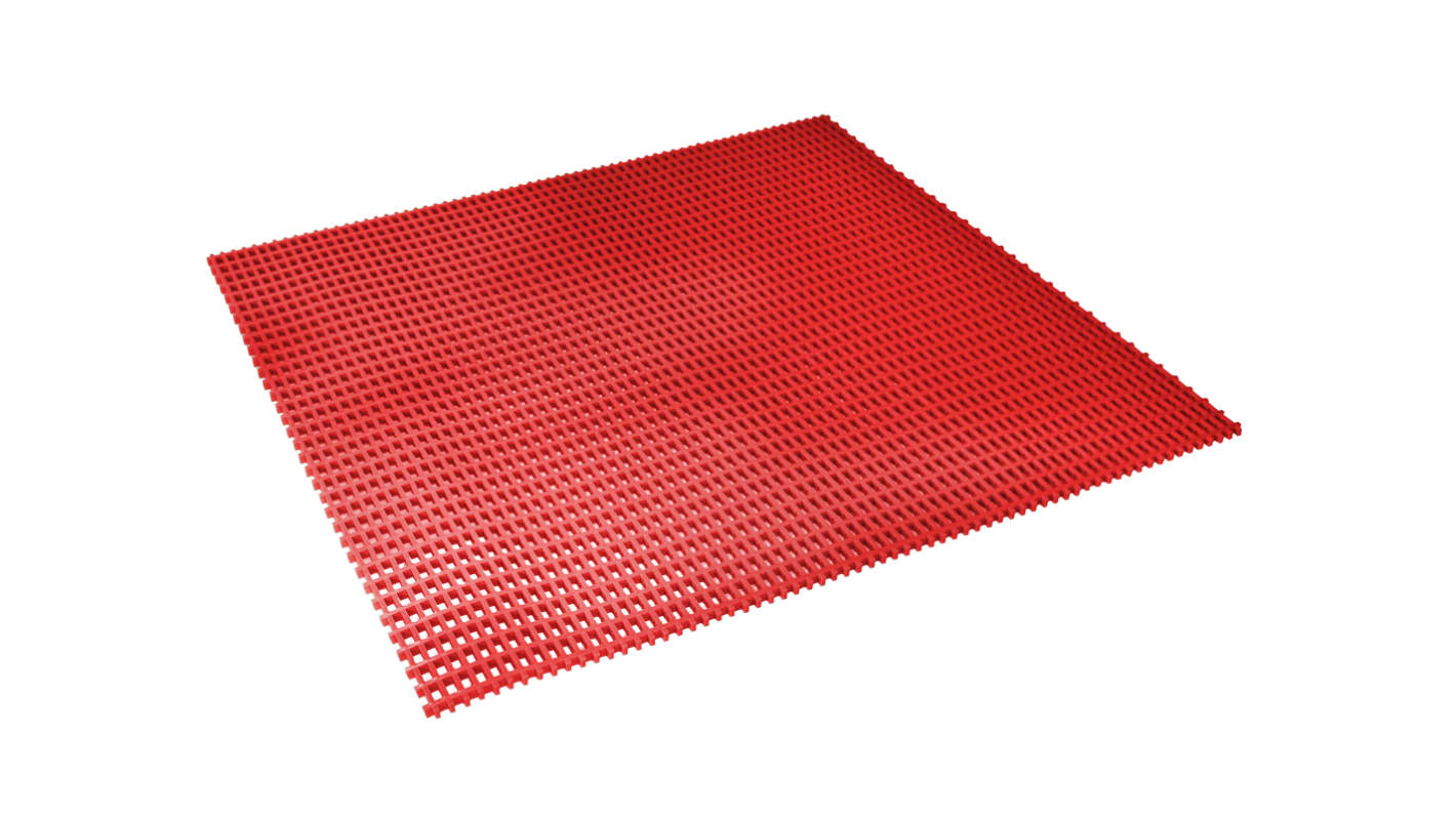 Coba Europe Red Anti-Slip Flooring Mat 5m x 0.9m x 12mm