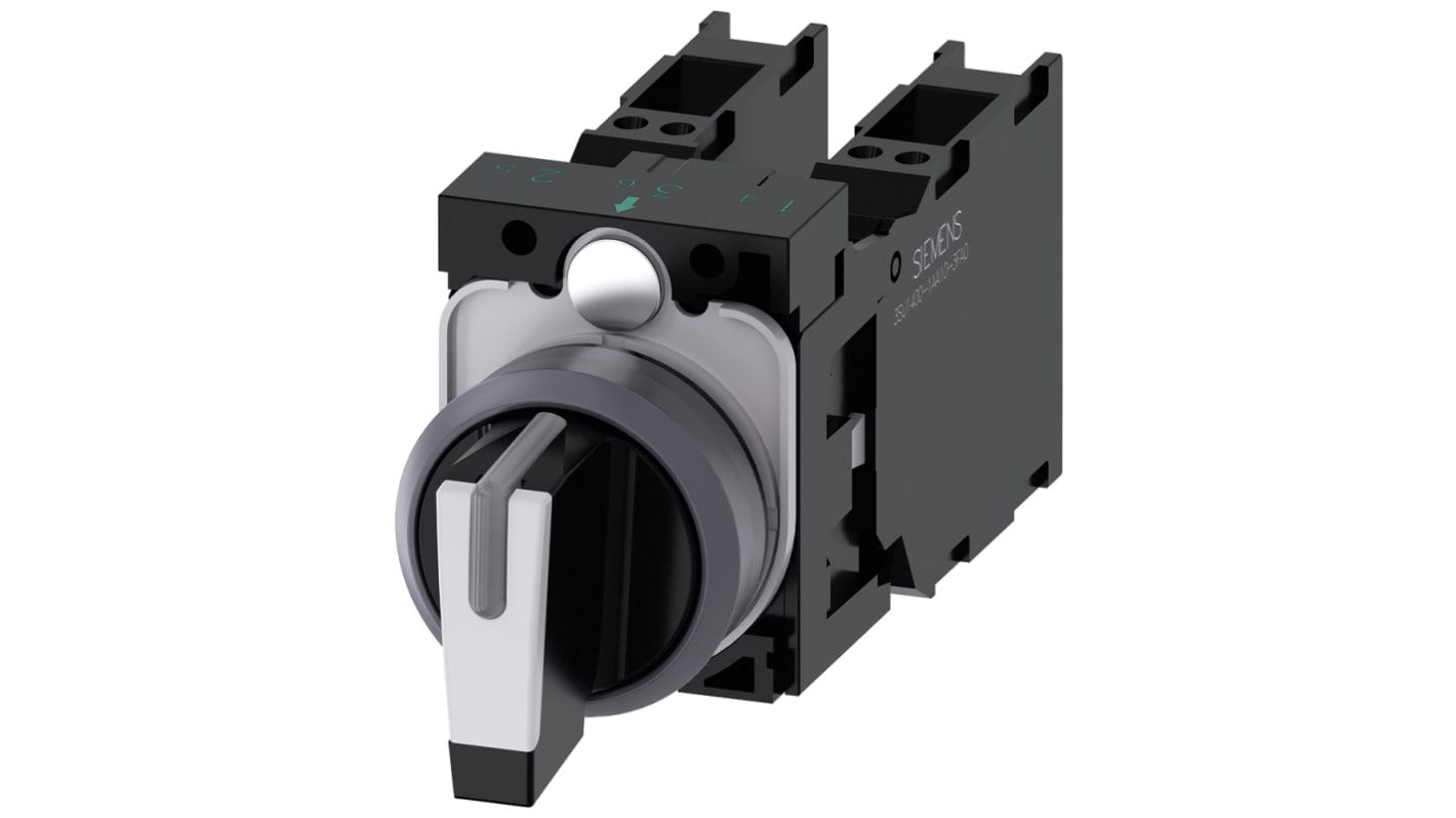 Siemens Selector Switch -, Illuminated 3 Positions