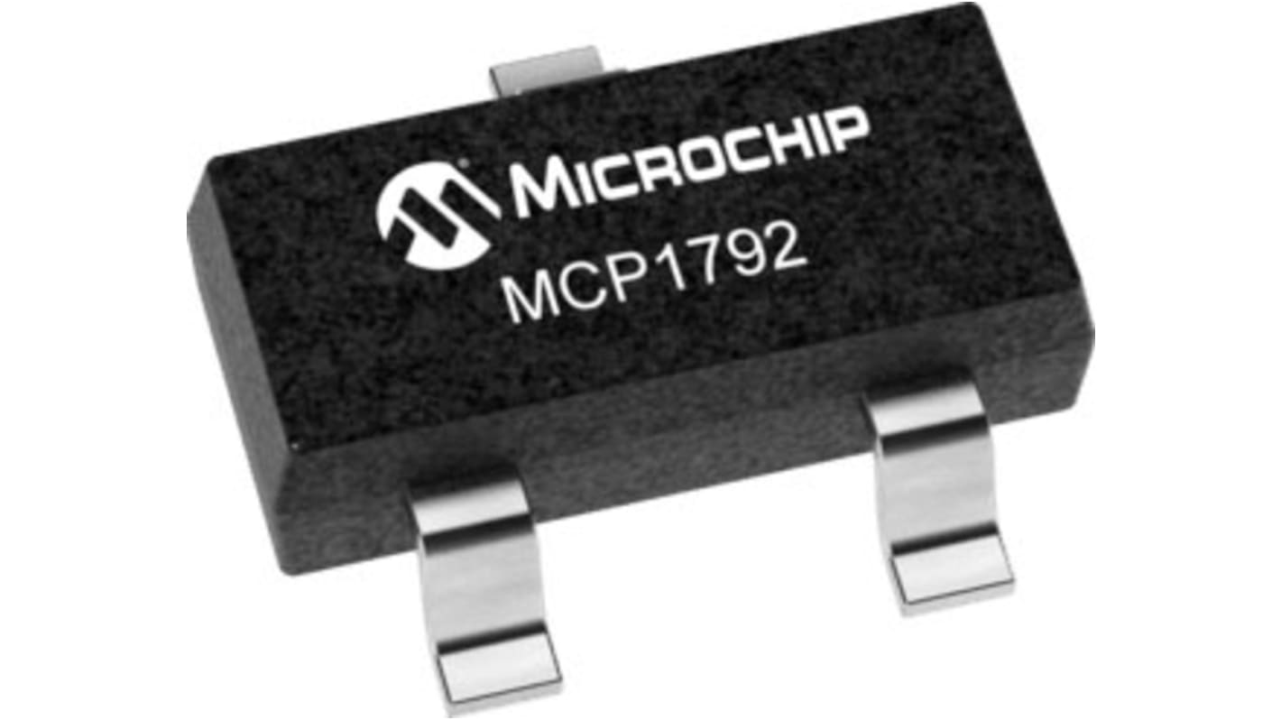 Microchip Spannungsregler Niedrige Abfallspannung SOT-223, 3-Pin