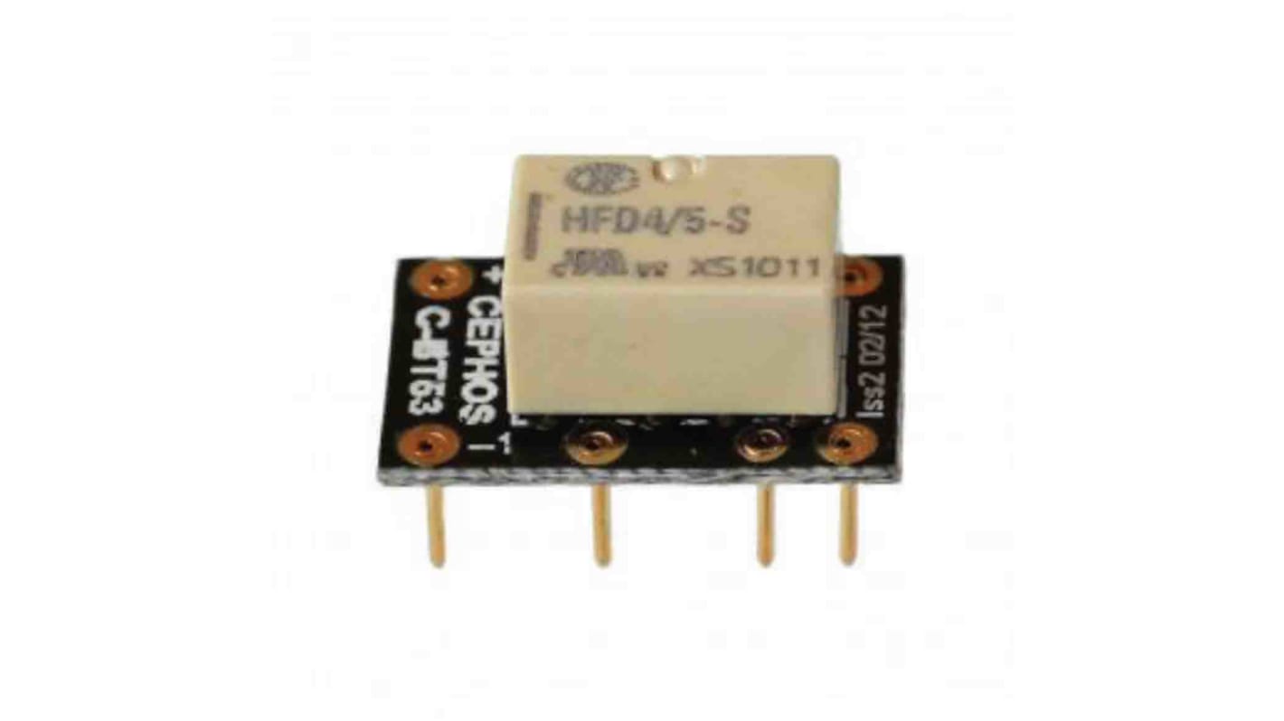 Relé de señal sin enclavamiento RS PRO, DPDT, 5V dc, 3 A dc, 3 A ac, montaje en PCB