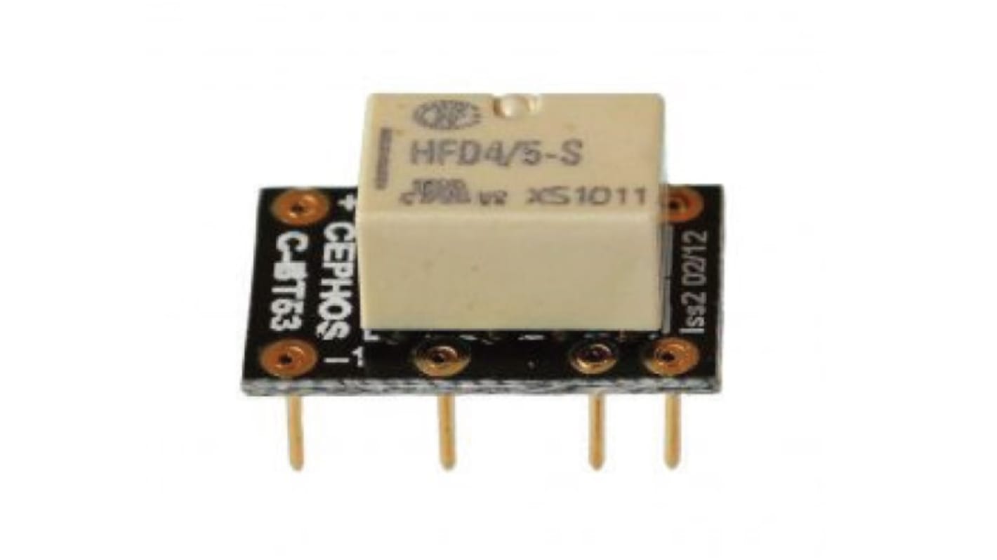 Relé de señal sin enclavamiento RS PRO, SPDT, 5V, 3 A dc, 3 A ac, montaje en PCB