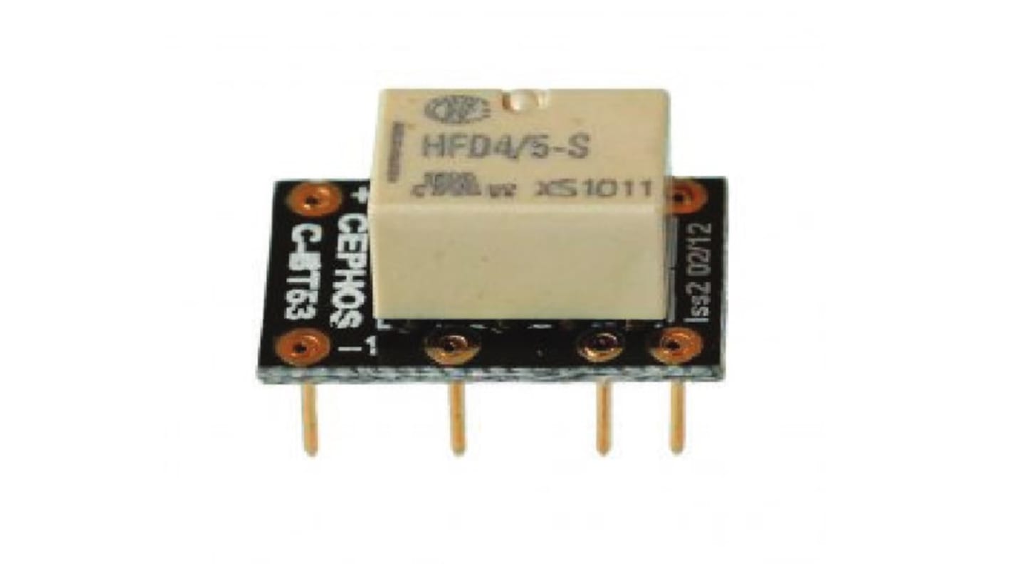 Relé de señal sin enclavamiento RS PRO, SPDT, 24V, 1 A dc, 1 A ac, montaje en PCB