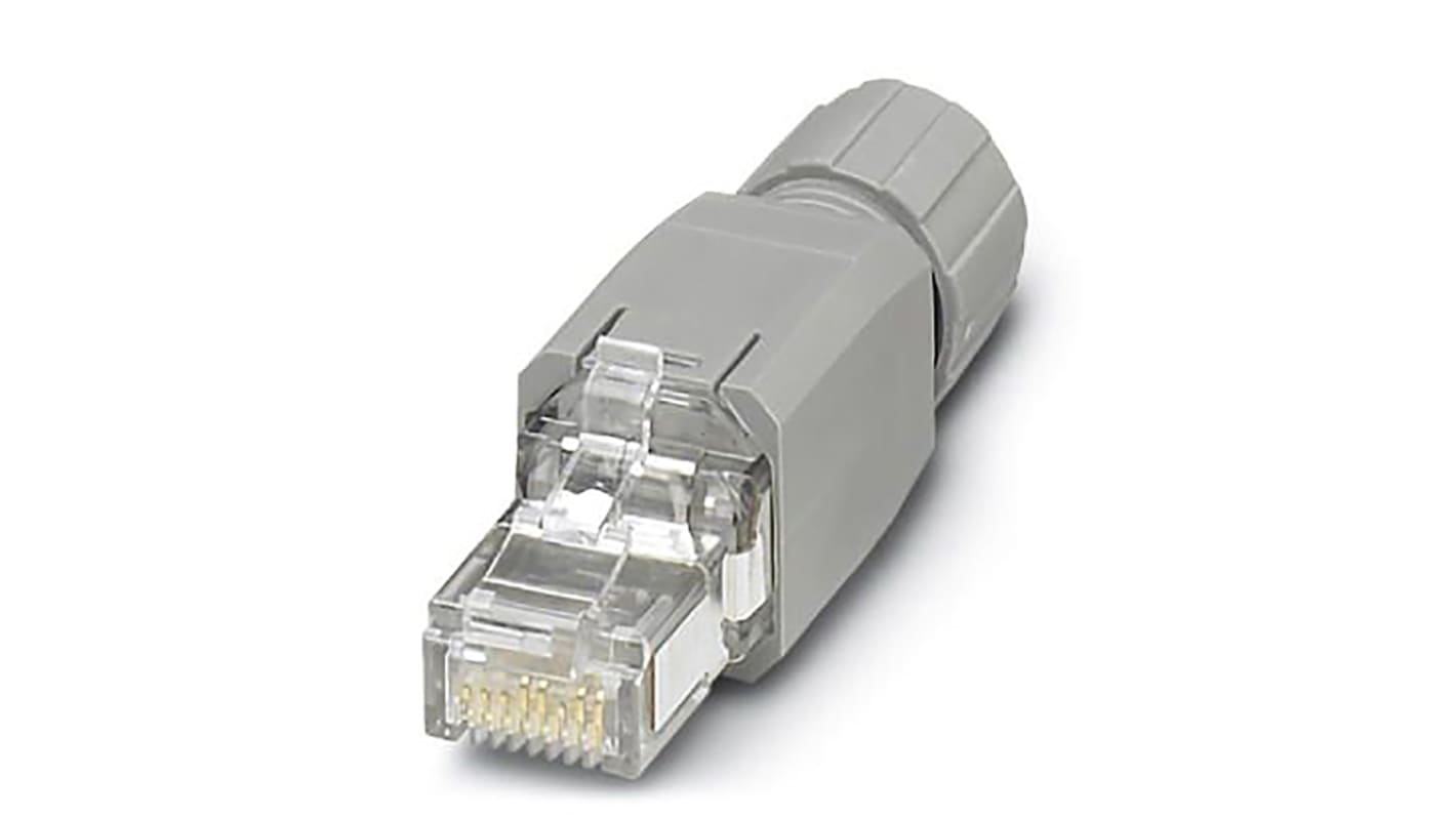 Phoenix Contact VS-08-RJ45-5-Q/IP20 Cat.5 Ethernet-Steckverbinder Stecker 8-polig Geschirmt, Kabelmontage