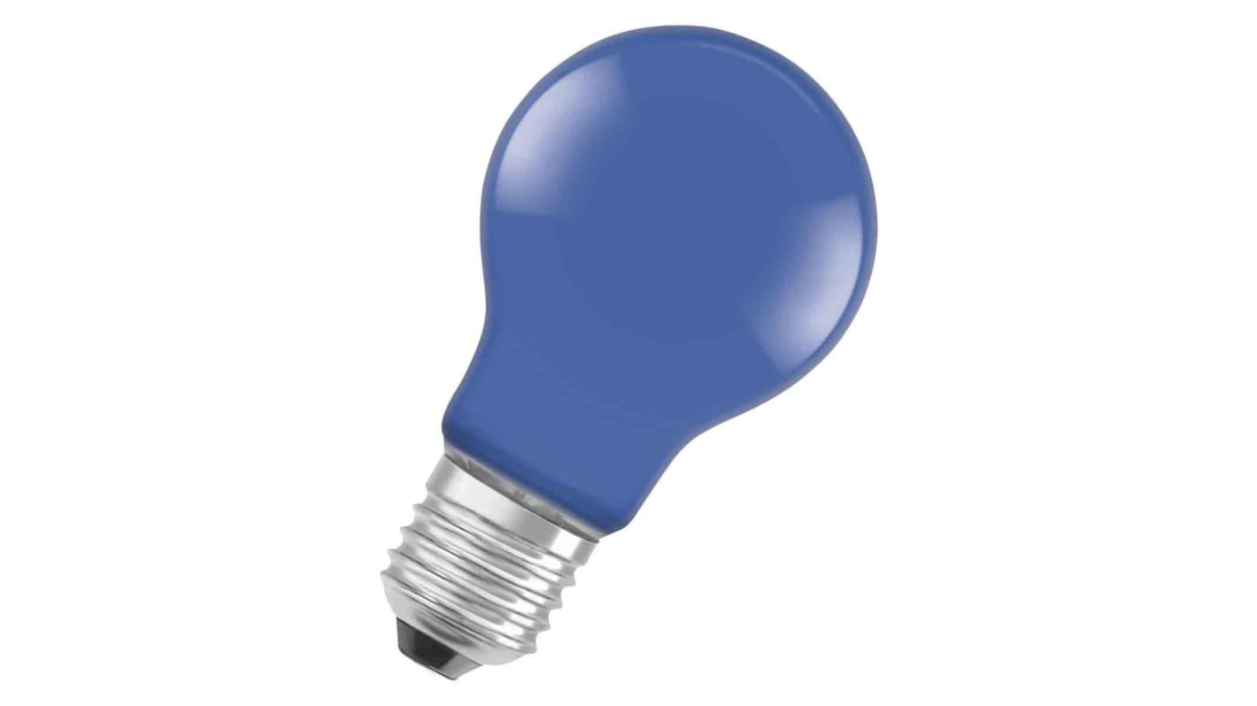 Osram ST CLAS A E27 GLS LED Bulb 2.5 W(15W), 3000K, Blue, GLS shape